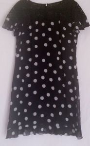 Karl Langfeld polkadot dress